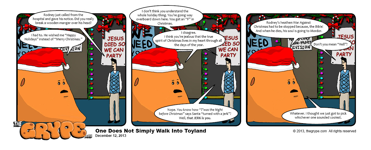 One Does Not Simply Walk Into Toyland