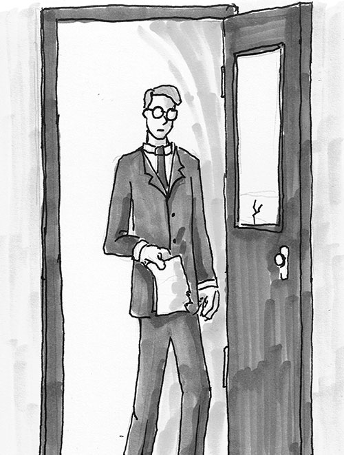 Stephen-walks-through-the-office-door